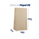 Bolsa de Papel No.5 500pc