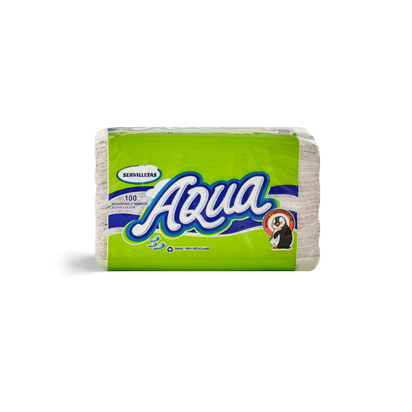 [SERVLUNCH-24X100] Servilletas Lunch AQUA 24/100