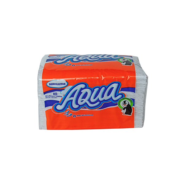 [SERVLUNCH-24X80] Servilletas Lunch AQUA 24/80