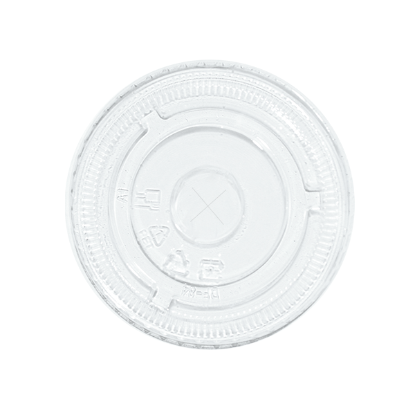 [TPET98PX] Tapa Plana para Vaso / Envase PET 98mm (Con Hueco)
